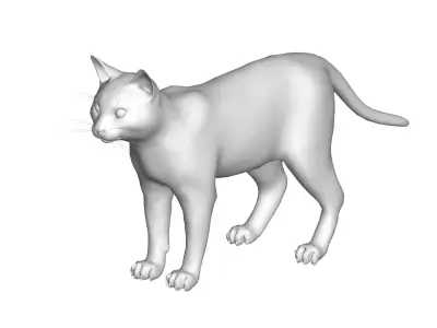 cat - 3D model