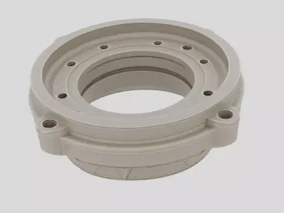 Industrial Factory Motor Mount Base for 3D print 3D model