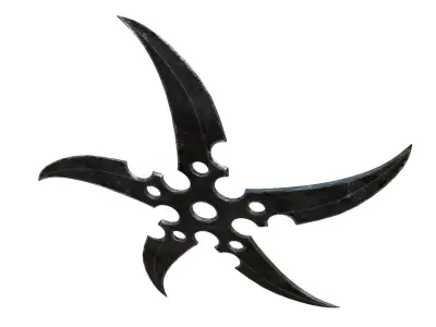 Ninja Shuriken 3D model