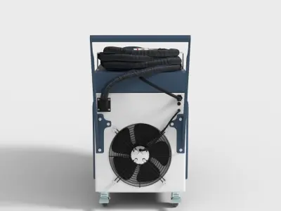 LASER CLEANING MACHINE Low-poly 3D model