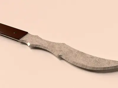 Stone Knife Free 3D model