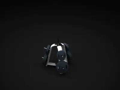 Disk Rack 3D model