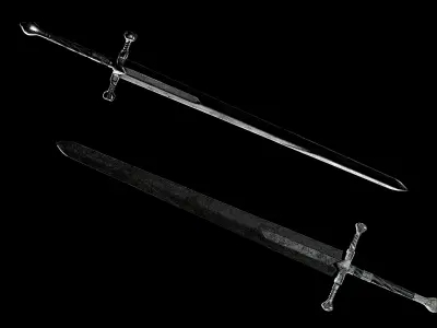 Blades of the lost 3D model