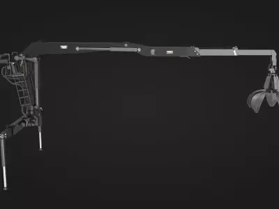 Grab Crane 3D model
