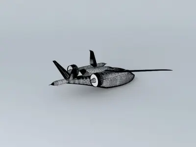 ARGO AIRCRAFTS A 900 Blade in flight 3D model