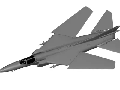 Mikoyan Gurevich MiG-23 3D model