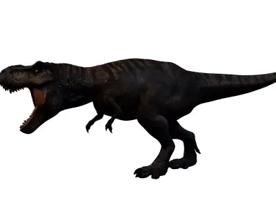 Tyrannosaurus rex jurassic world rebirth 3d print 3D print model
