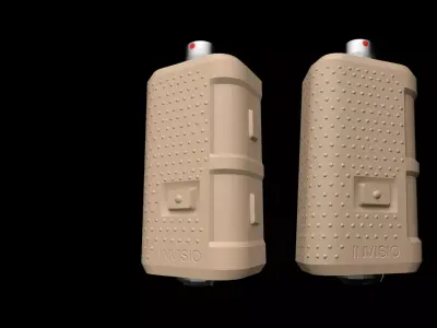 Invisio V20 PTT Low-poly 3D model