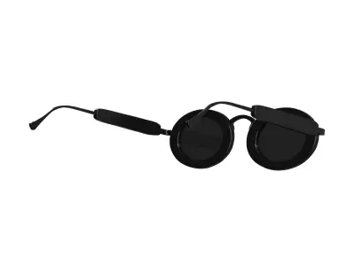 Steel Sunglasses 3D model