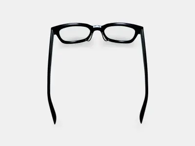 Drew Eyeglasses in Jet Black 3D model by D3DIdeal