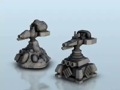 Ion canon turret - Warhammer 40 000 40k Star Wars Legion 3D 3D print model