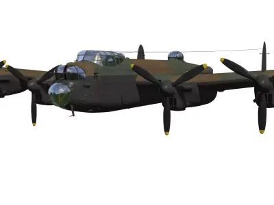avro lancaster B-iii 3D model purchase