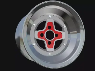 SSR F4 CG Low-poly 3D model