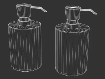  Rose Gold Bathroom Soap Dispenser Set Models, Marbled Black &amp; White 