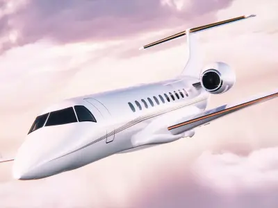 Embraer Legacy 600 3D model