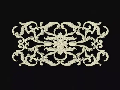 dekor ornate design 3D model