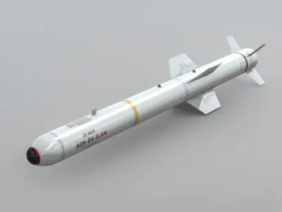 AGM Cruise Missiles Collection 02 3D Model Pack
