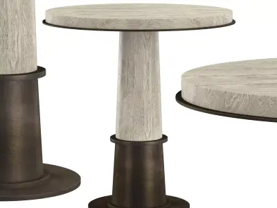 KAMILE SIDE TABLE 3D model