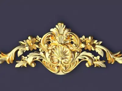 dekor ornament 3D model 237