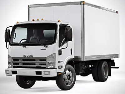 2020 Isuzu NPR Gas 3D model