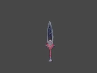 Zeloeman Sword A 31 Low-poly 3D model