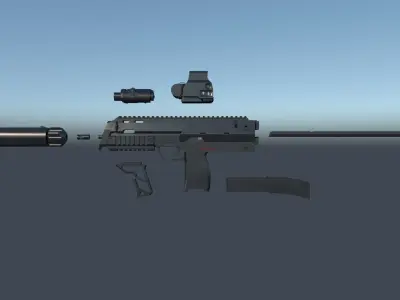 IC7A2 Mod DEVGRU 3D model