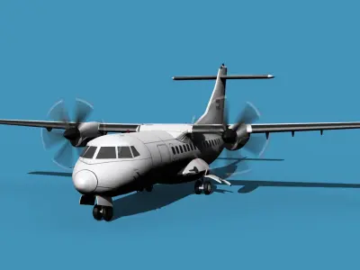 ATR-42-320 Hello Air 3D model