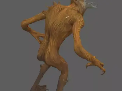Creature 3D model 8