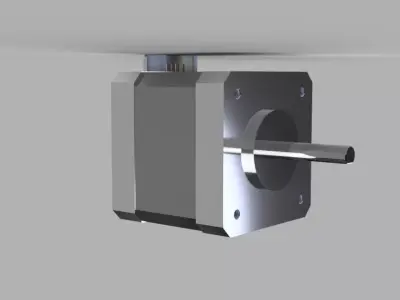 NEMA 17 Stepper Motor 17HS4401 Standard 40mm High-Precision CAD 3D model