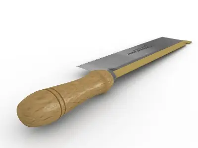 Dovetail Saw 3D model