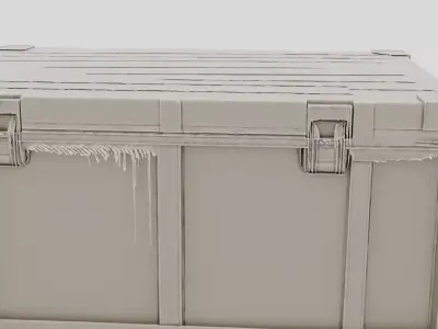 Experimental Science Equipment Storage Crate for 3D print 3D model