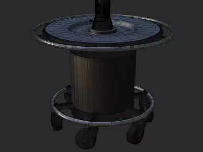 Drone Charger Low-poly 3D model