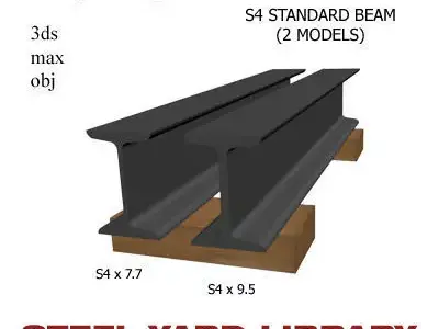 S4 Standard Beam 3D model