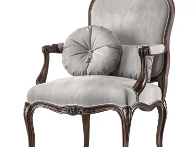 chairish  armchair art 8732 3D model