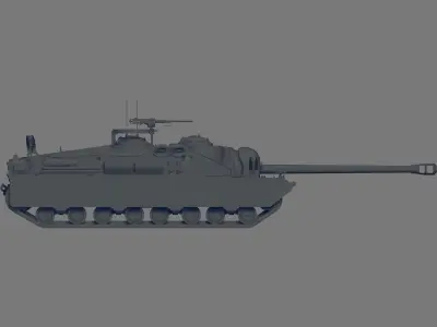 T95 Tank 3D model