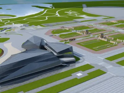 Museum 5 3D model