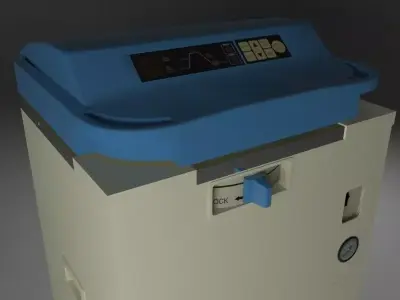 Autoclave medical device 3D model