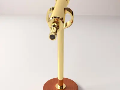 Desktop Telescope 3D model