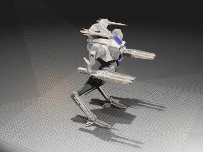 Mech intelligence 3D model