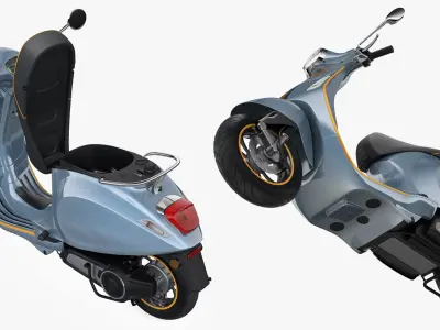 Electric Scooter(1) 3D model