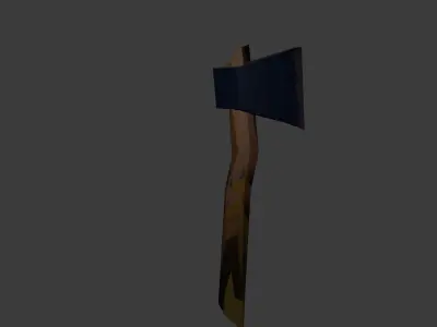 Hatchet Free low-poly 3D model