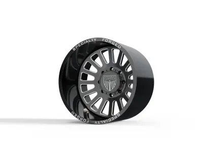 REAR SPECIALITY FORGED D004 WHEEL 3D MODEL 3D model