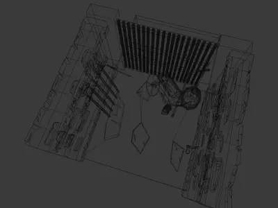 Dungeon Loot Room Free low-poly 3D model