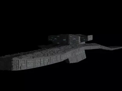 Cruiser Concept 2 3D model