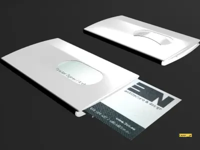 TROIKA card holder 3D model