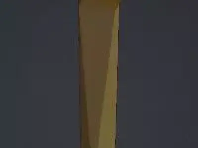 Golden Sword Free 3D model