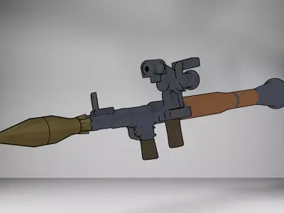 RPG-7 Low-poly 3D model order