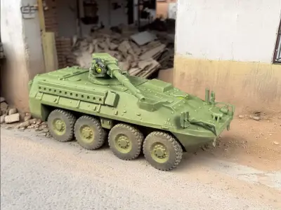 US Army Wheeled Vehicle STL 3D Print Models 3D print model