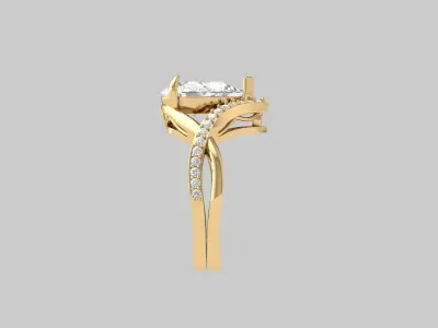 Wedding Ring  3D print model 237
