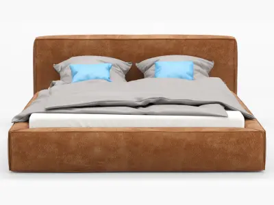 Kare Bed Samba Antique 3D model